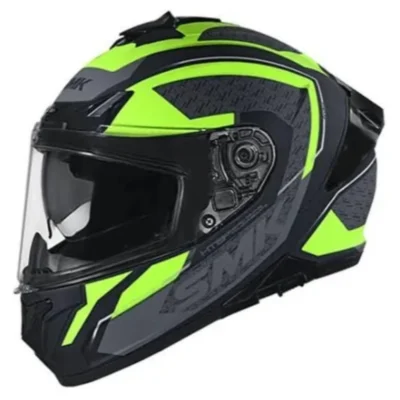 SMK TYPHOON BLACK GREY/GREEEN GRAPHIC