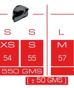 Alternative view of SMK TITAN AROK MA-551 FULL FACE HELMET