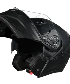 Alternative view of STUDDS NINJA COMET BLACK FLIP-UP HELMET