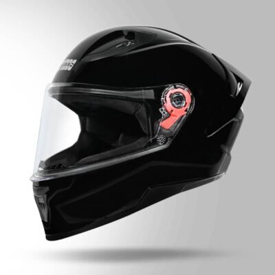 STUDDS RAIDER SUPER BLACK FULL FACE HELMET