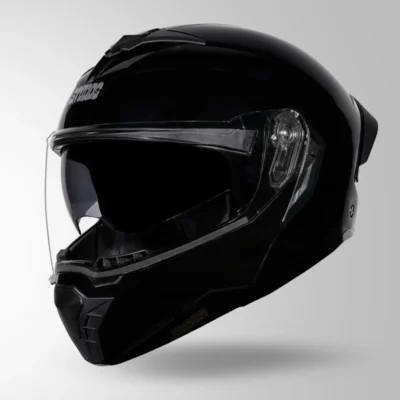 STUDDS TROOPER DV SOLID BLACK FULL FACE HELMET
