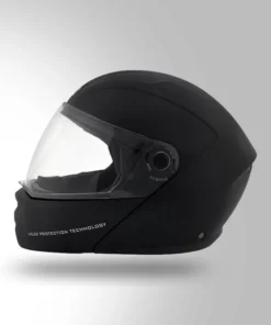 Alternative view of STUDDS NINJA ELITE BLACK WITH STRIP FLIP-UP HELMET
